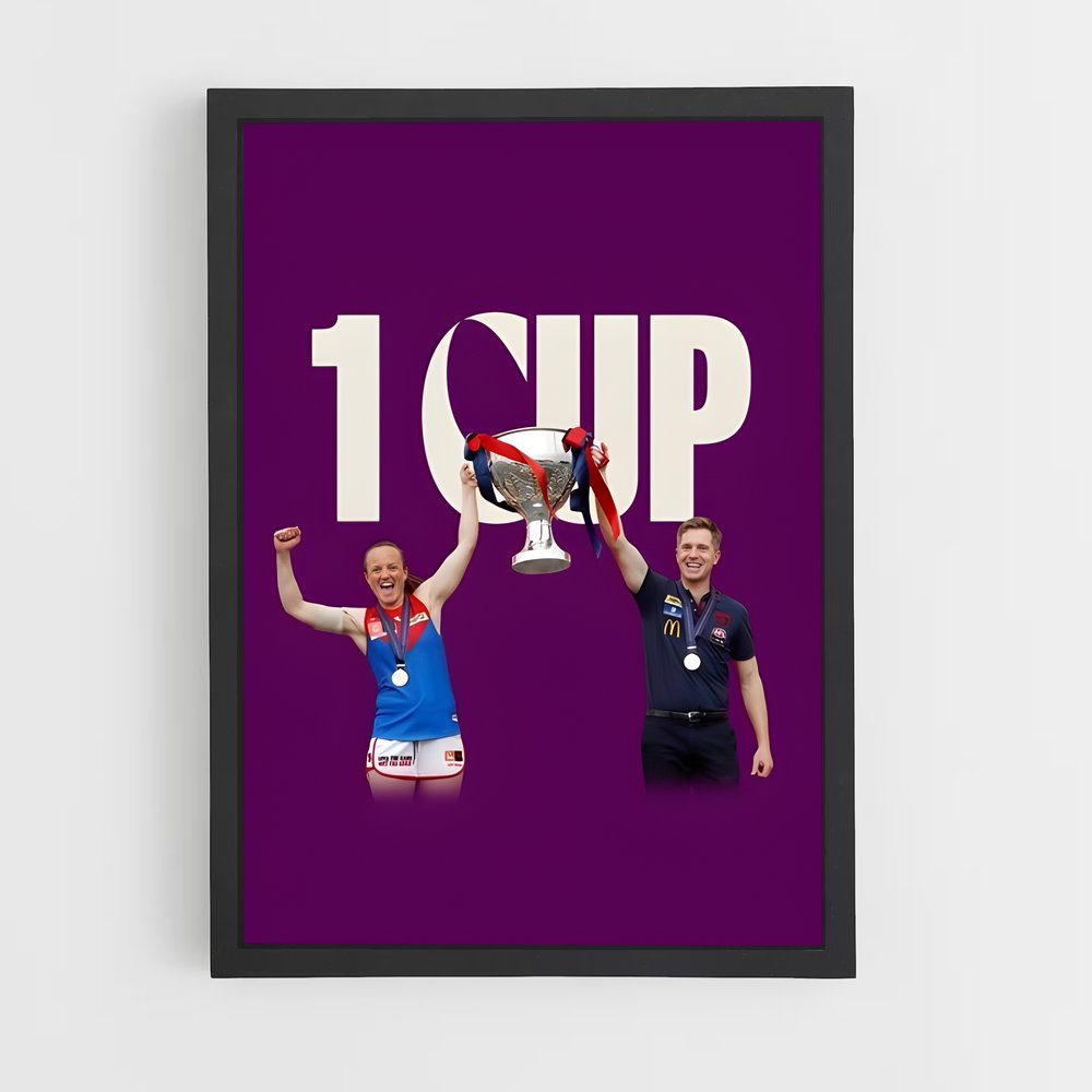 Poster Champions Unis – affiche Football australien (vue 2)